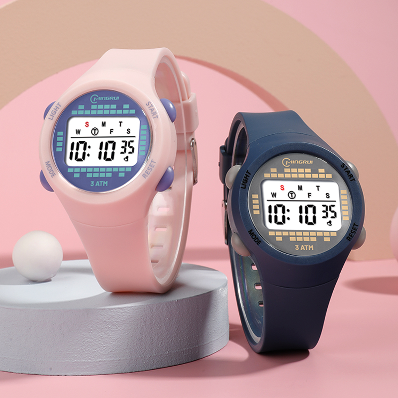 ساعة إلكترونية مقاومة للماء لل - مراجعة Smartwatch Watches For Kid Boy With Alarm وسعره