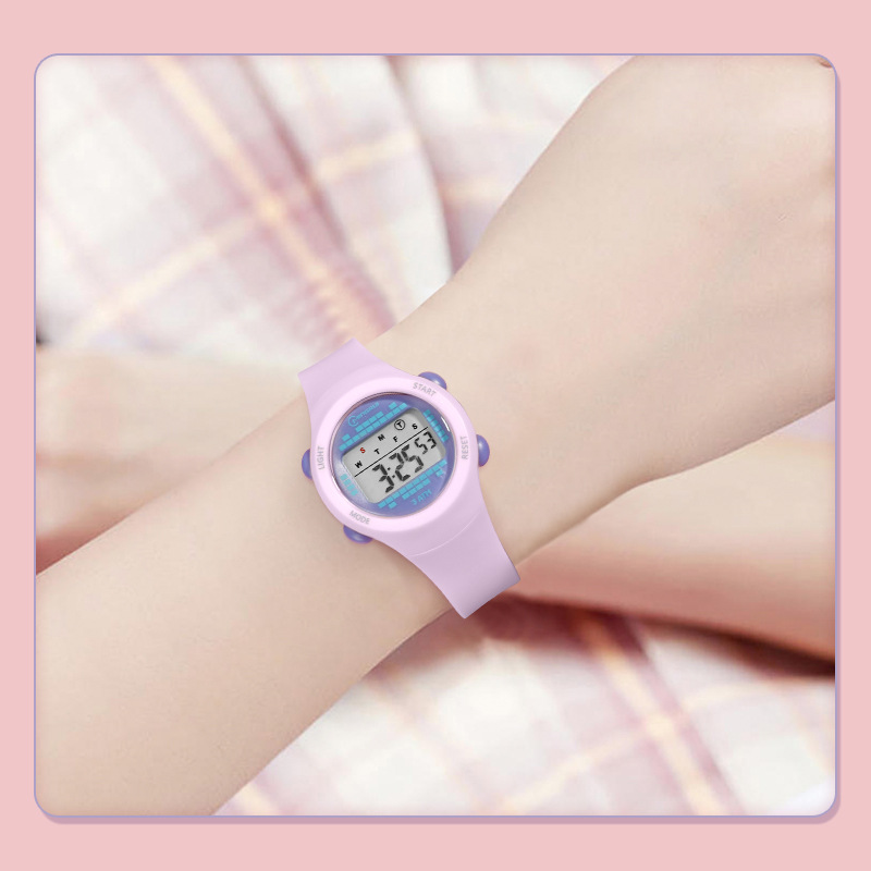 ساعة إلكترونية مقاومة للماء لل - مراجعة Smartwatch Watches For Kid Boy With Alarm وسعره
