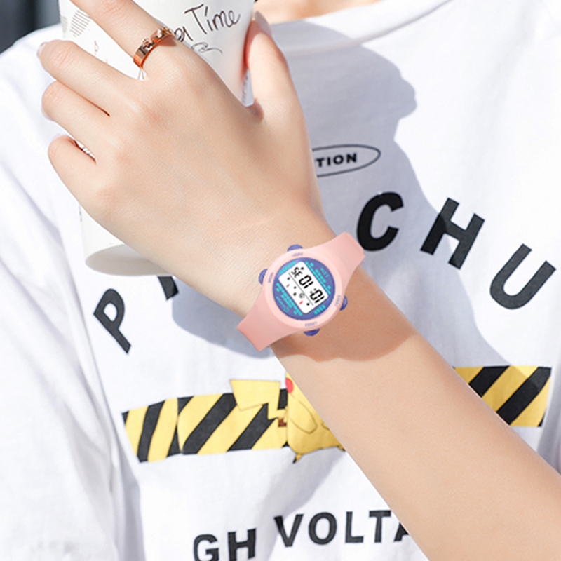 ساعة إلكترونية مقاومة للماء لل - مراجعة Smartwatch Watches For Kid Boy With Alarm وسعره