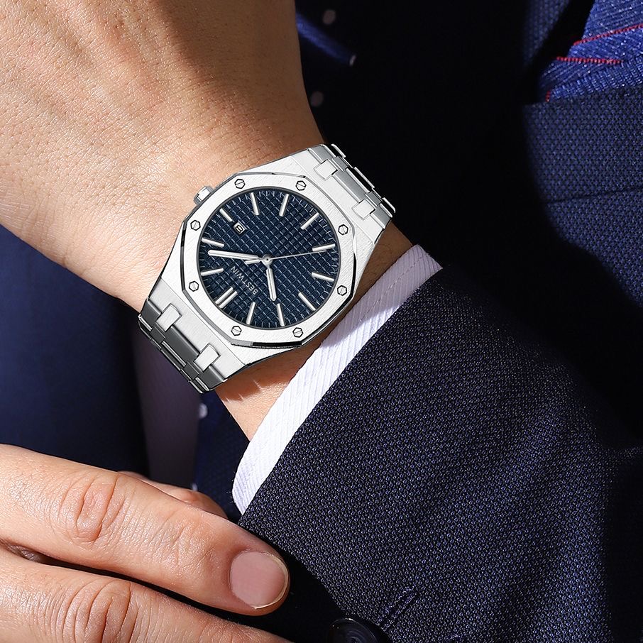 ساعة يد رجالية فاخرة أصلية من  - مراجعة Smartwatch Casual Watches For Men وسعره