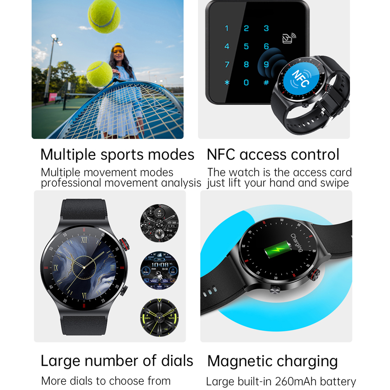 ساعة ذكية جديدة لعام 2026 لمرا - مراجعة Smartwatch Health Watches For Men وسعره
