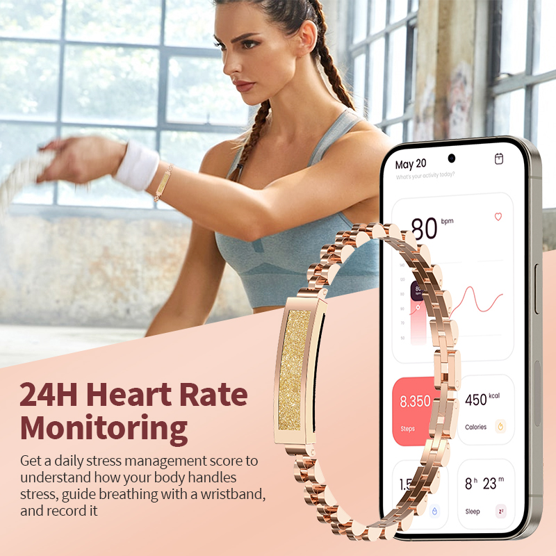 جديد سوار ذكي المرأة بلوتوث مت - مراجعة French Connection Watches Smartwatch App وسعره
