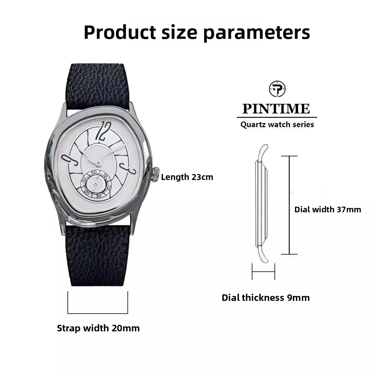 ساعة يد كوارتز جديدة أصلية بتص - مراجعة Analog Quartz Watch وسعره