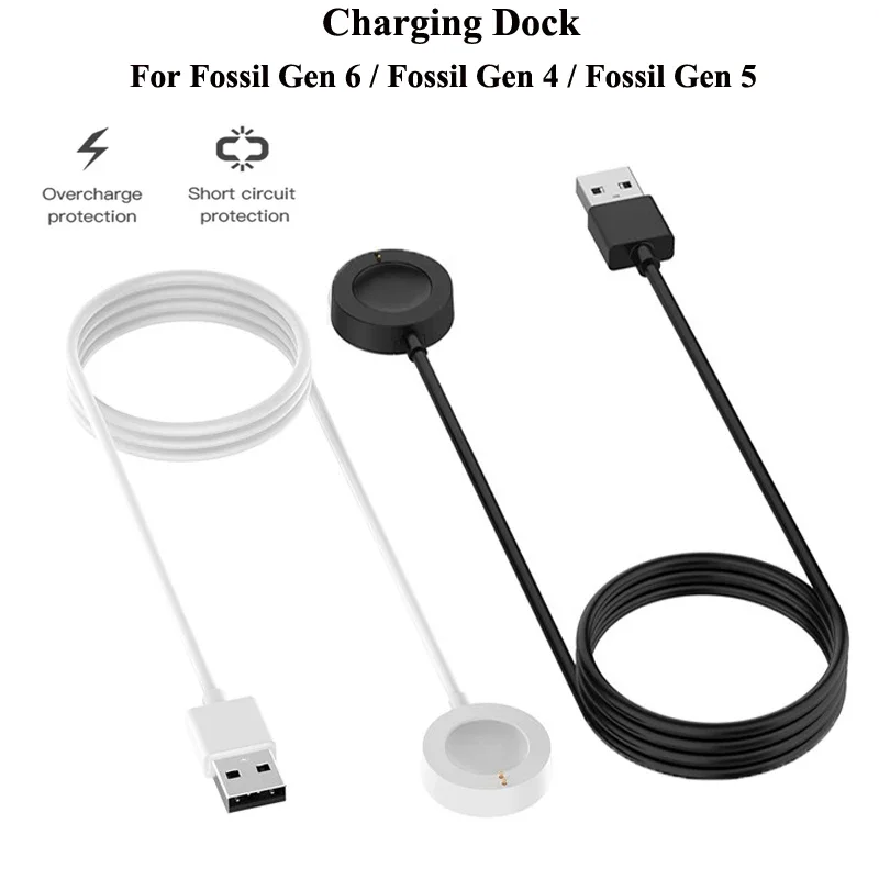 1 متر USB المغناطيسي شاحن سريع - مراجعة Fossil Watches Smartwatch Gen 6 وسعره