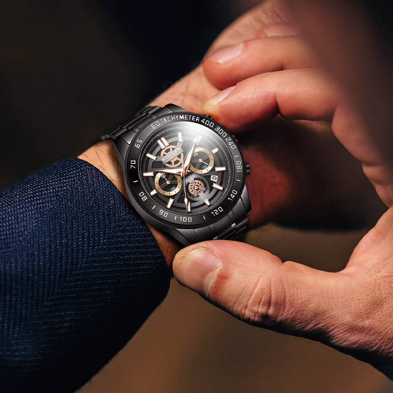 ساعات للرجال، ساعة كوارتز كاجو - مراجعة Analog Quartz Watch وسعره