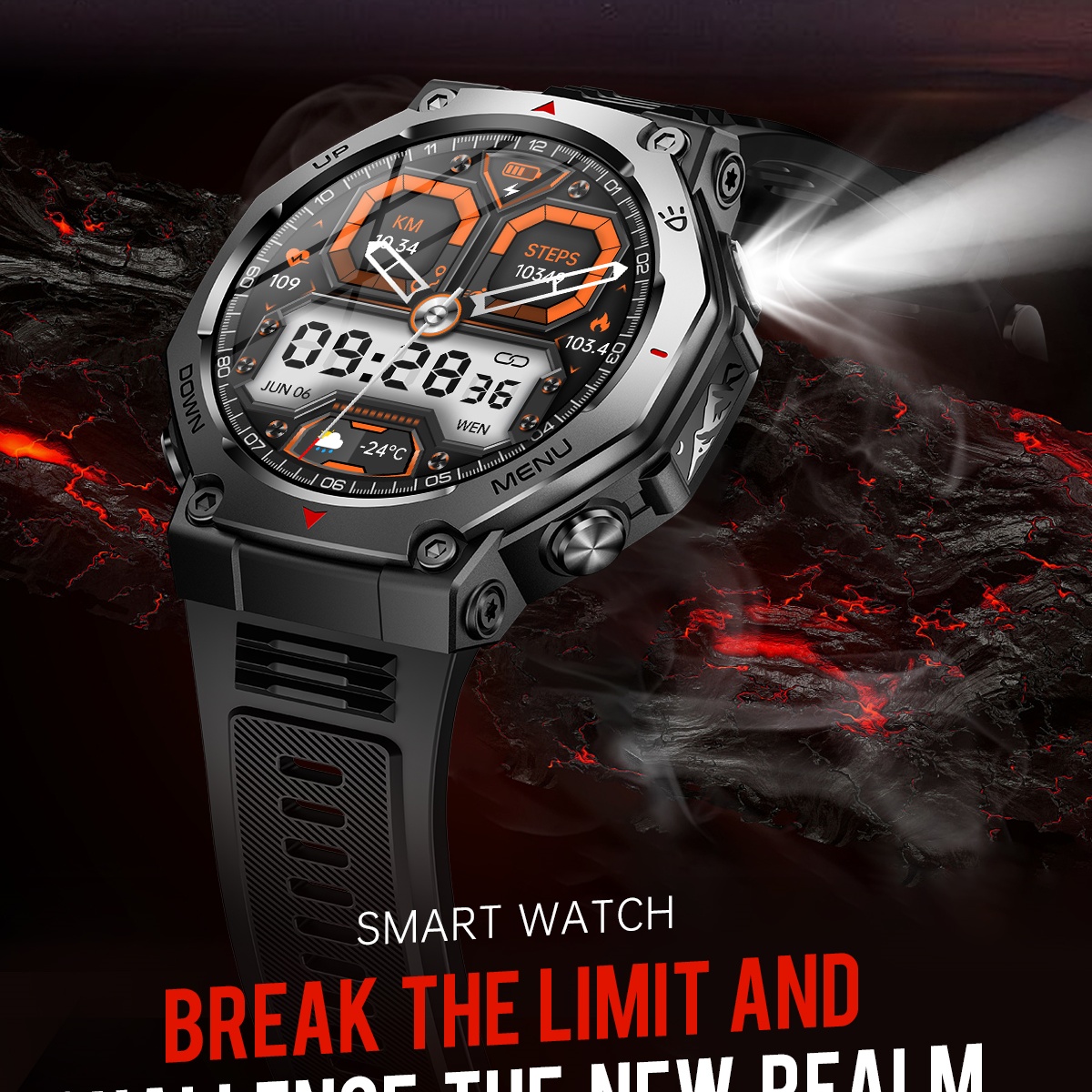 2025 جديد لشاومي العسكرية الصف - مراجعة Watch Vs Amazfit وسعره
