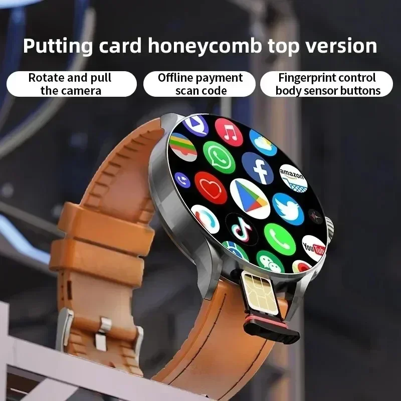 ساعة GT200 الذكية بتقنية 5G، ب - مراجعة Heart Rate Gps Watch وسعره